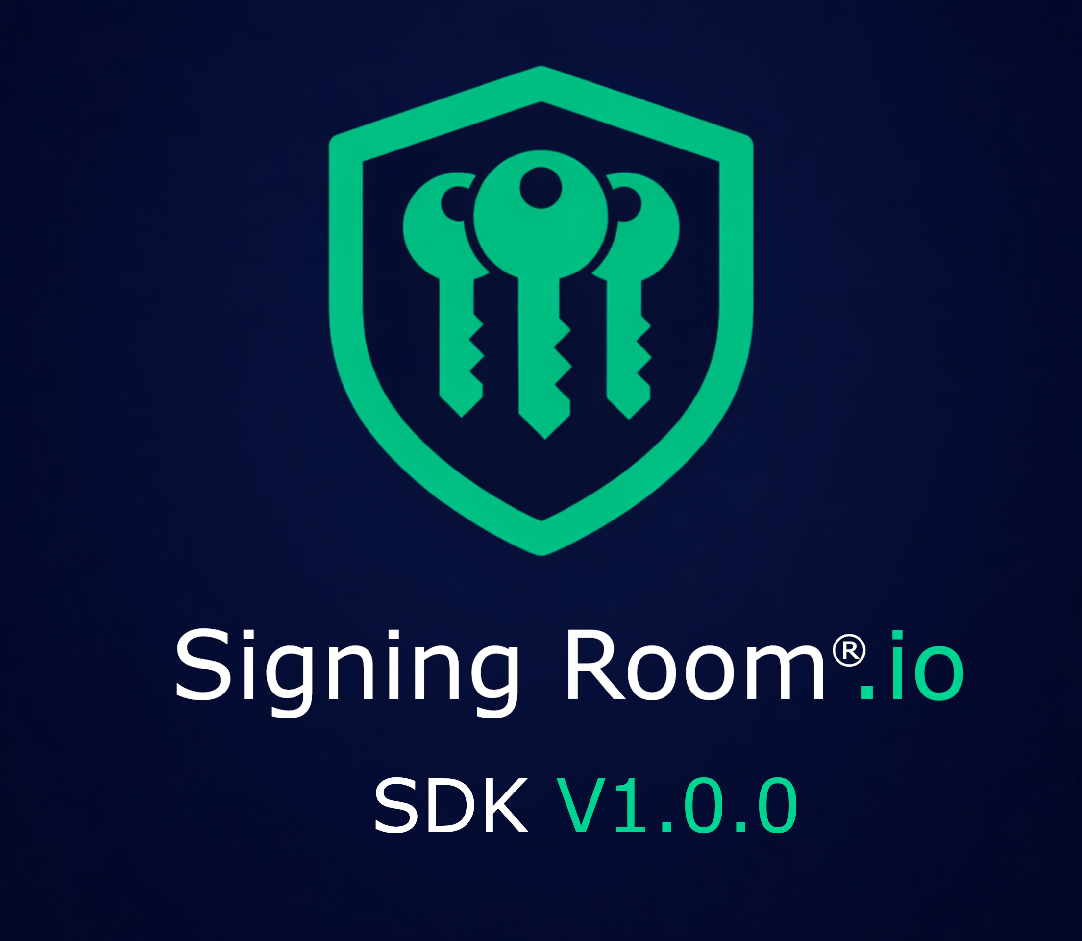 Signing Room.io SDK V1.0.0